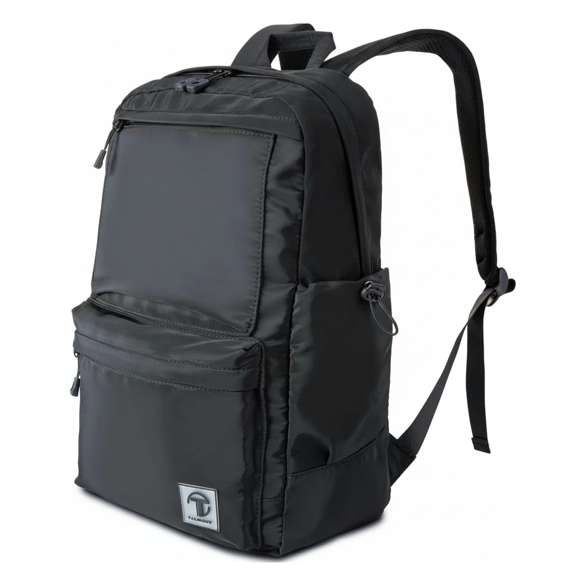 Talmont Travel Laptop Backpack Water Resistant Bookbag Fits 15.6 Inch Black / One Size