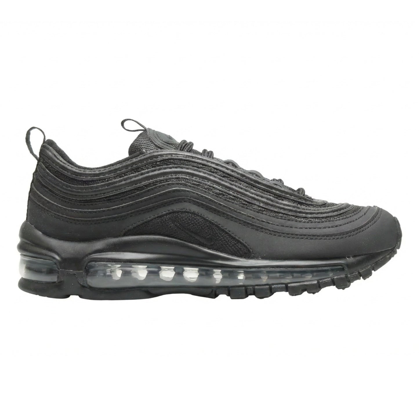 Nike Air Max 97 OG Big Kids Running Shoes Black/Black-Black