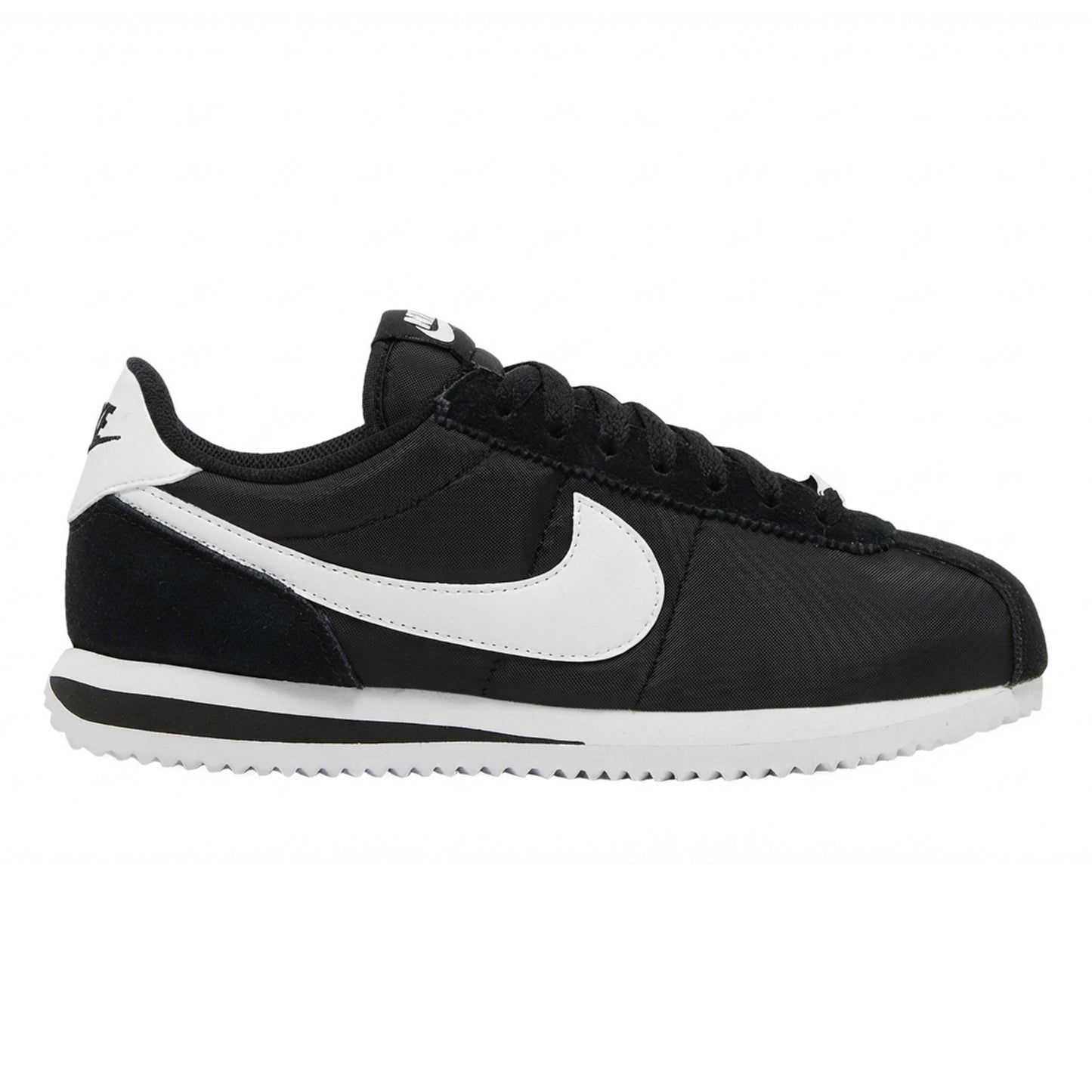 Nike Women's Cortez 'Nylon Black White' Shoes