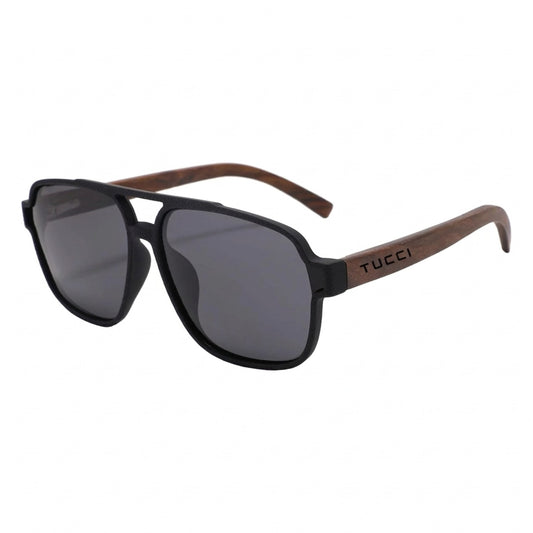 TUCCI Italy Polarized UV400 Sunglasses Spring Hinge Comfort Fit