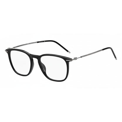 Boss By Hugo Boss Black Rectangular Eyeglasses Frame