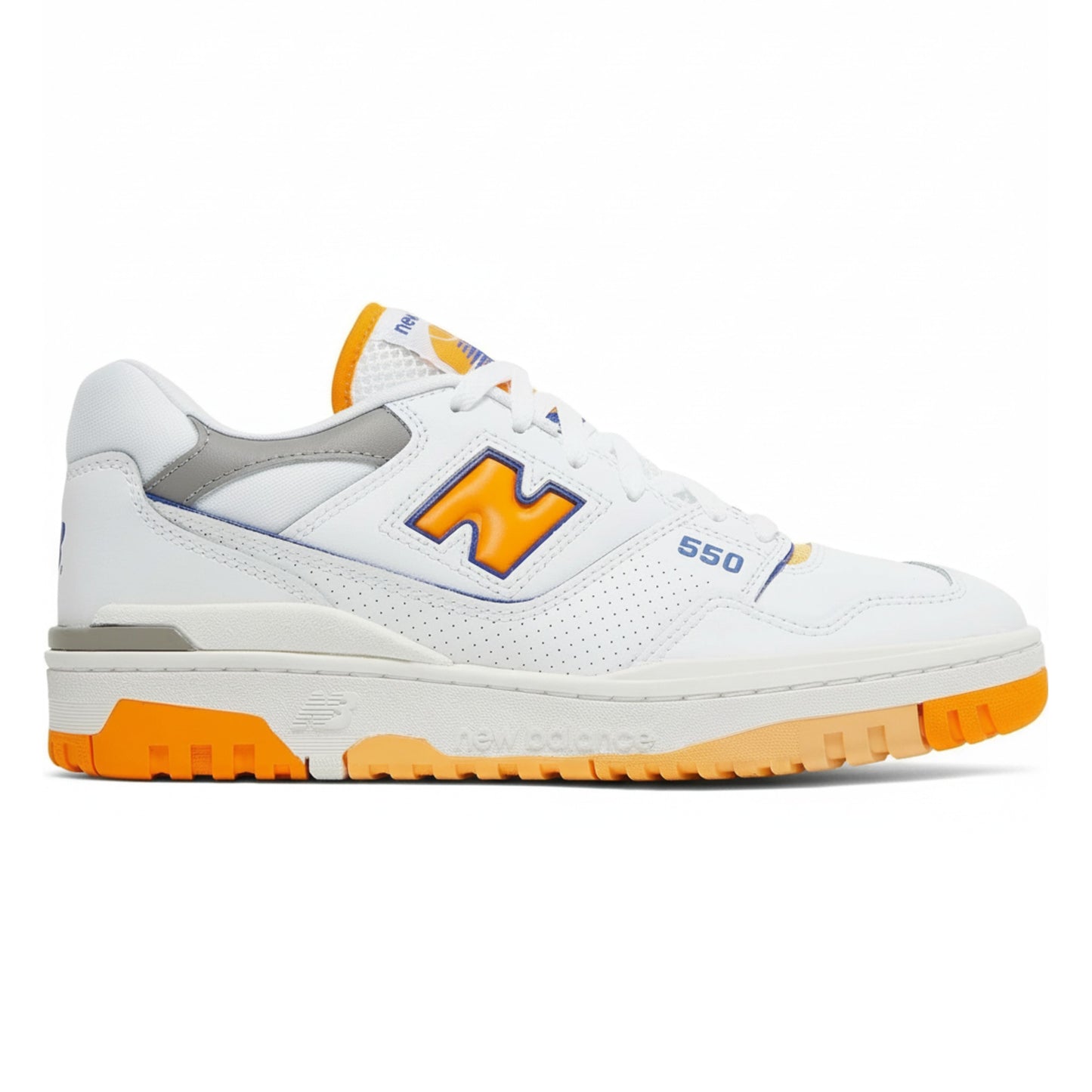 Men's New Balance 550 'White Vibrant Orange'