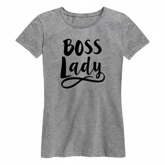 Instant Message - Boss Lady - Women's Short Sleeve Graphic T-Shirt