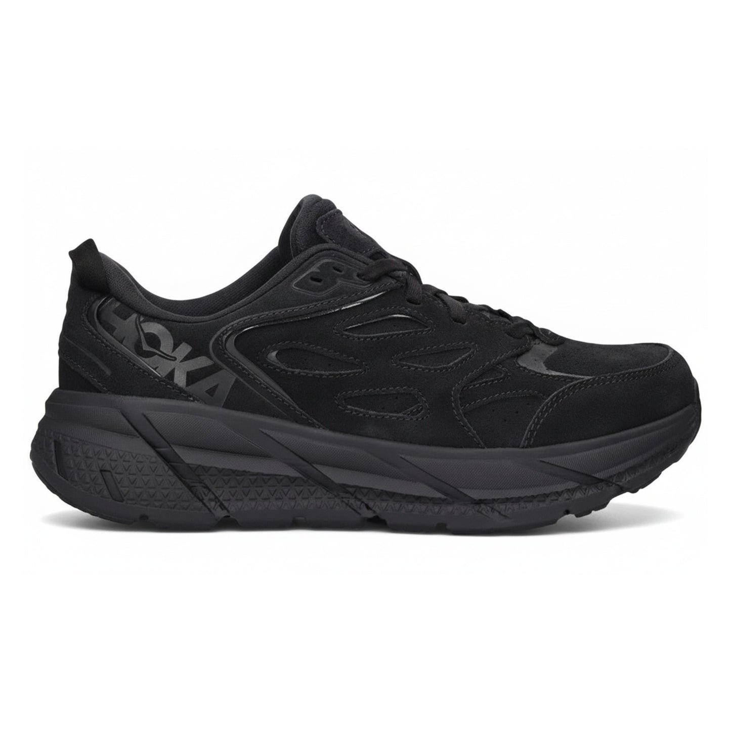 Men's Hoka One One Clifton L Suede 'Black'