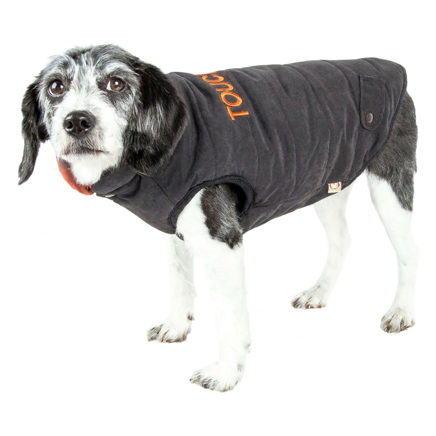 Pet Life Touchdog Waggin Swag Reversible Insulated Pet Coat