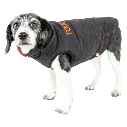 Pet Life Touchdog Waggin Swag Reversible Insulated Pet Coat