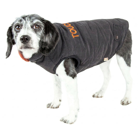 Pet Life Touchdog Waggin Swag Reversible Insulated Pet Coat
