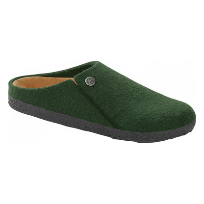 Birkenstock Women's Zermatt Rivet Felt Forest Green Clogs