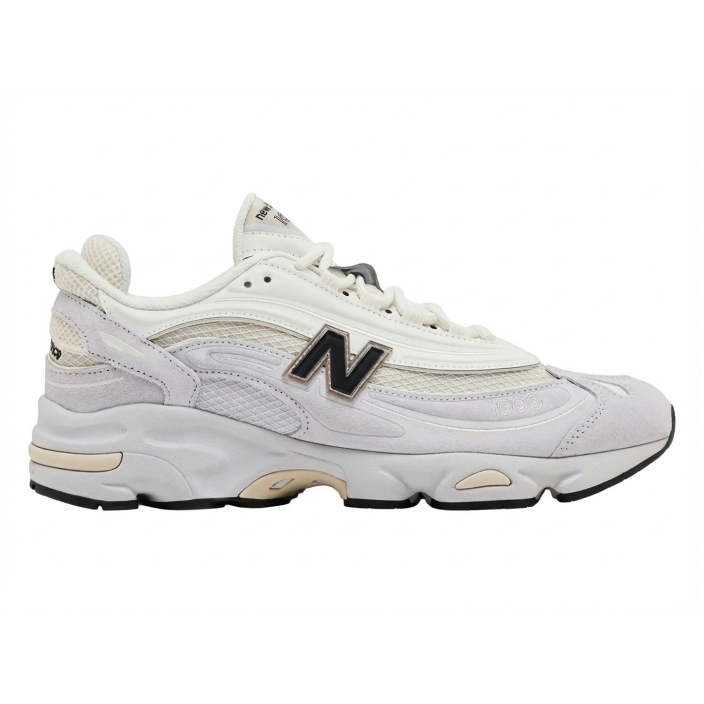 New Balance Men's 1000 'Pearl Grey Black' Sneakers