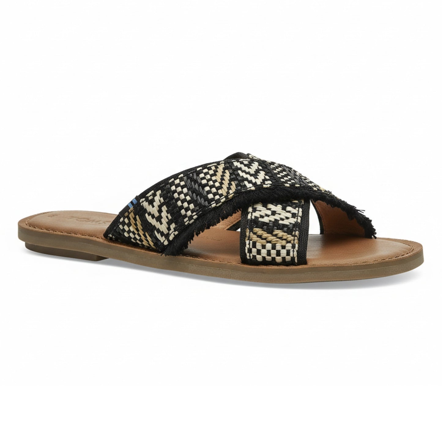 Blk Geometric Woven-