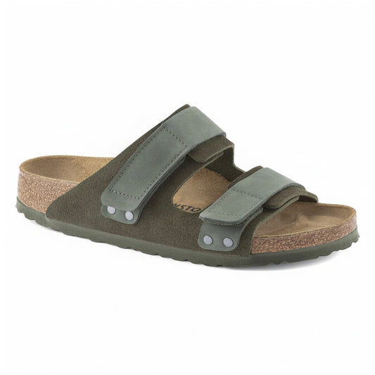 Birkenstock Unisex Uji Nubuck Leather Thyme