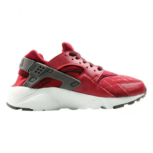 Nike Huarache Run TU Big Kids Running Shoes Team Red/Burgundy Crush