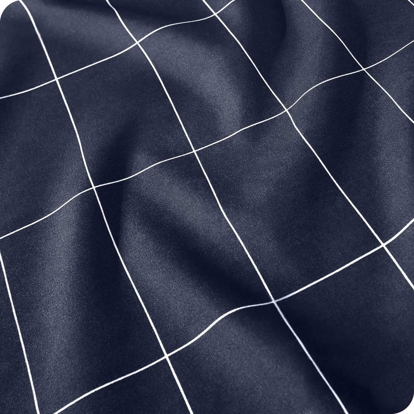 Grid - Midnight/White-