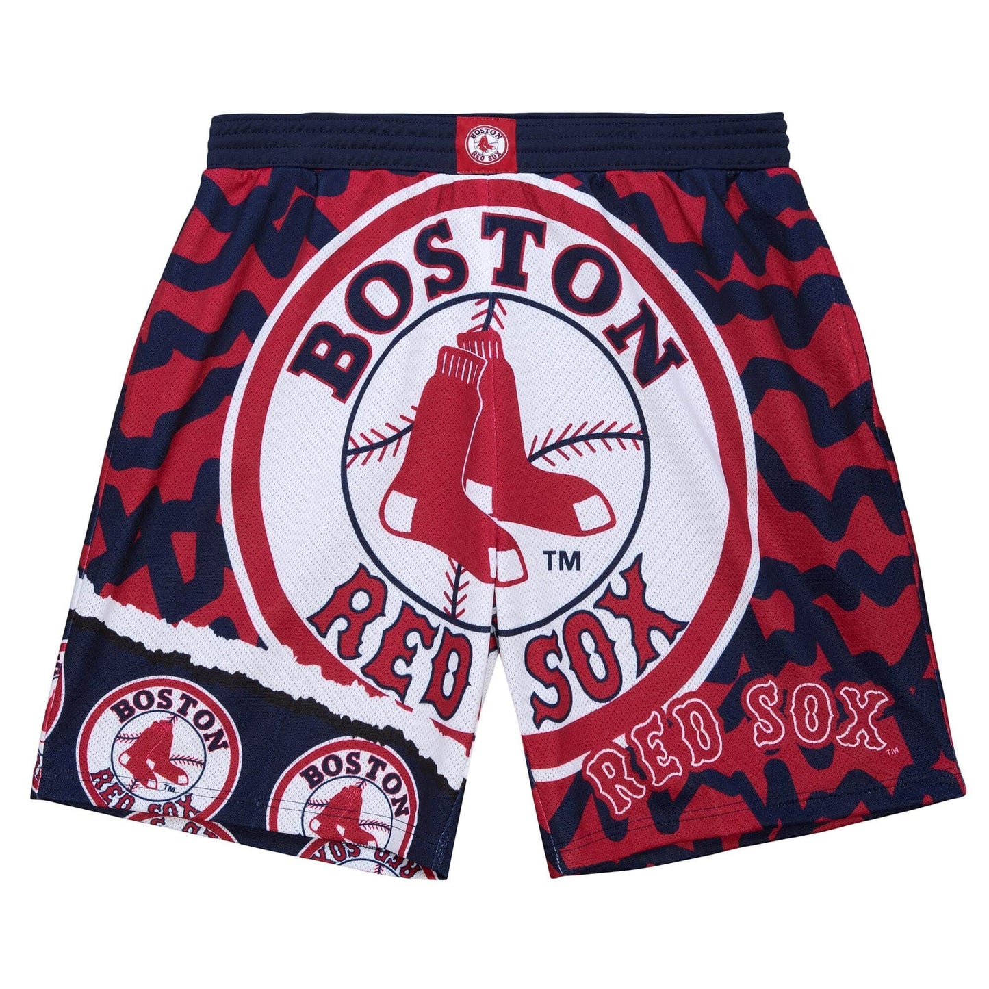 Mitchell & Ness MLB Jumbotron 2.0 Sublimated Shorts Boston Red Sox