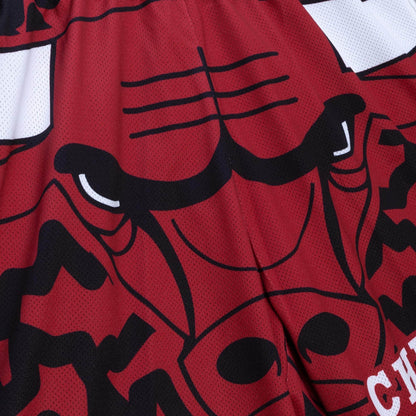 Mitchell & Ness NBA Jumbotron 2.0 Sublimated Shorts Chicago Bulls