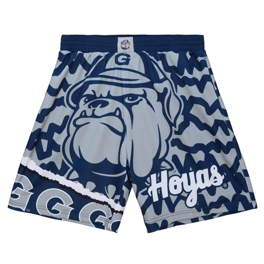 Mitchell & Ness Ncaa Jumbotron 2.0 Sublimated Shorts Georgetown Hoyas Shorts