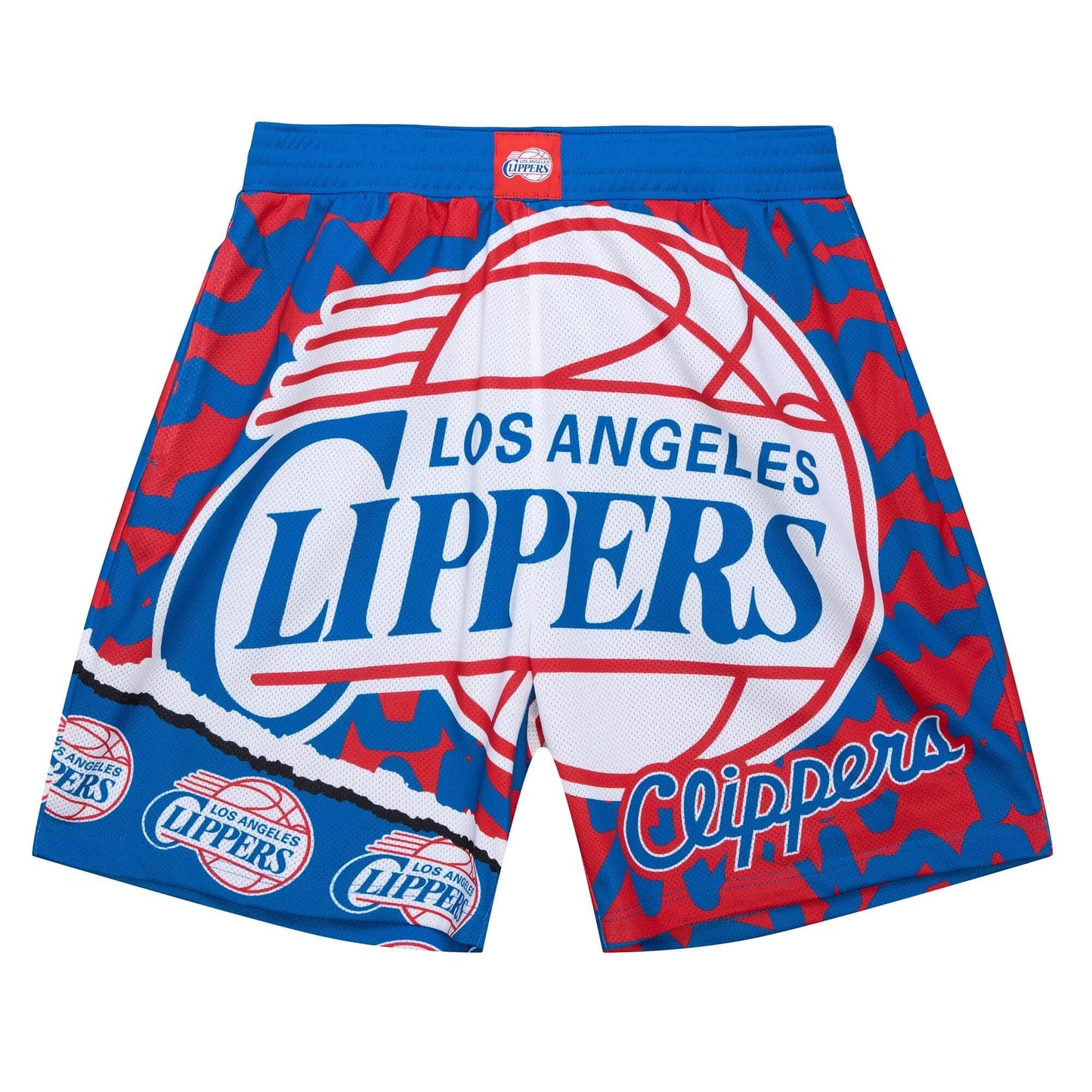 Mitchell & Ness NBA Jumbotron 2.0 Sublimated Shorts La Clippers Shorts