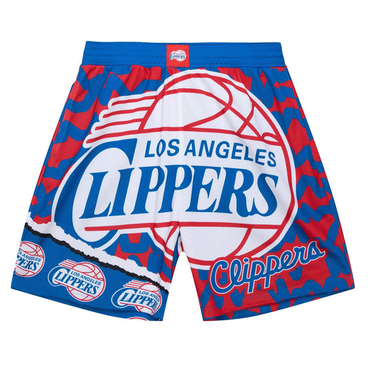Mitchell & Ness NBA Jumbotron 2.0 Sublimated Shorts La Clippers Shorts