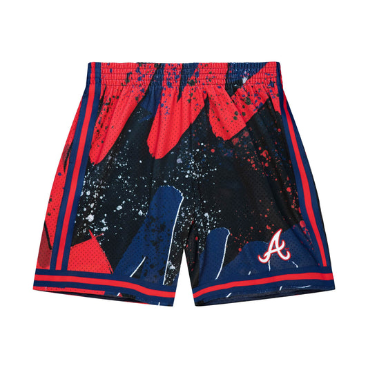Mitchell & Ness Men's MLB Hyper Hoops Fashion Shorts Braves