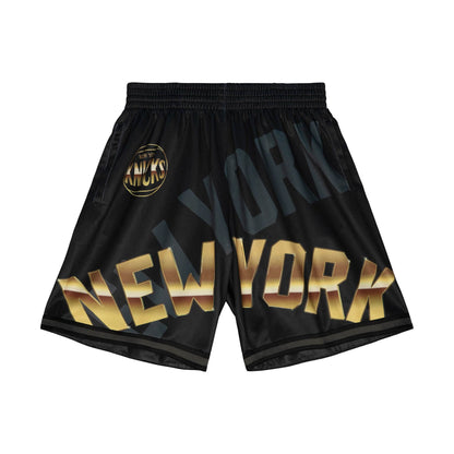 Mitchell & Ness NBA Big Face 4.0 Fashion Shorts Ny Knicks