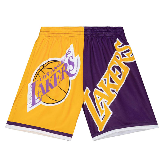 Mitchell & Ness NBA Big Face Fashion Shorts 5.0 La Lakers
