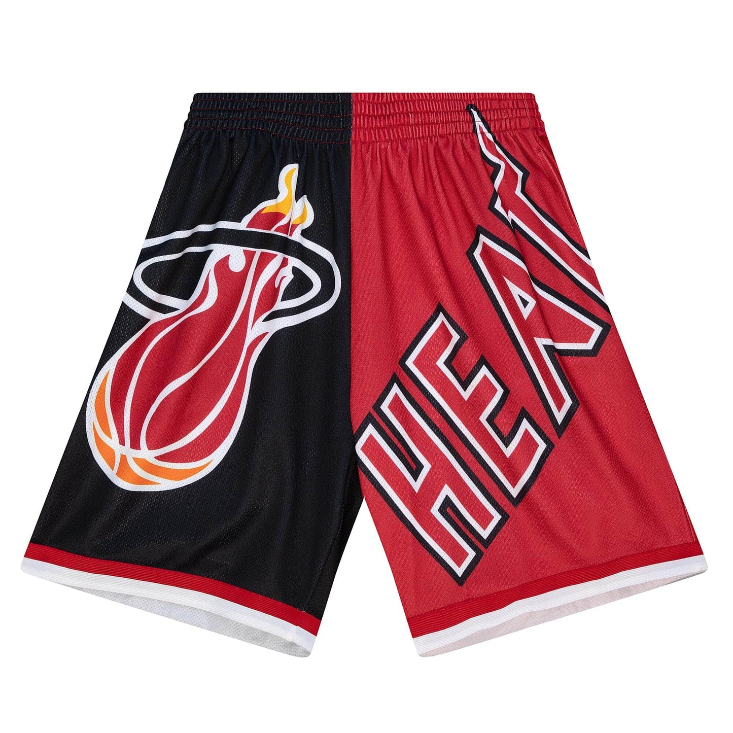 Mitchell & Ness NBA Big Face Fashion Shorts 5.0 Miami Heat