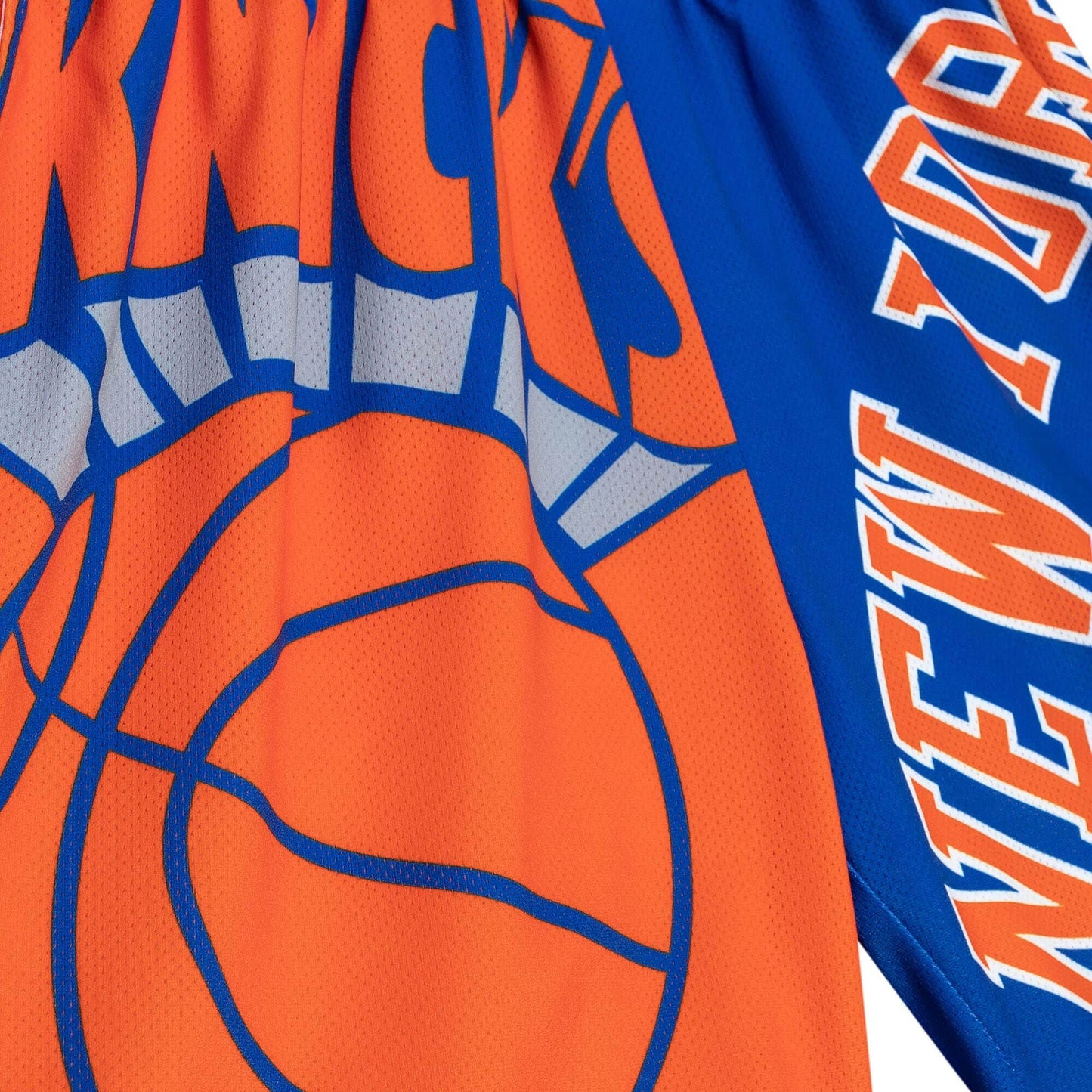 Mitchell & Ness NBA Big Face Fashion Shorts 5.0 Ny Knicks