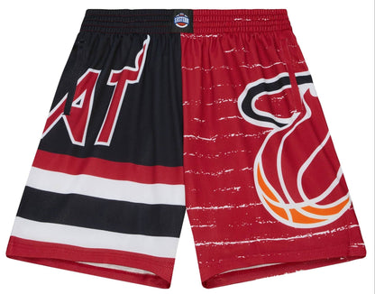 Mitchell & Ness Men's NBA Jumbotron 3.0 Shorts Heat