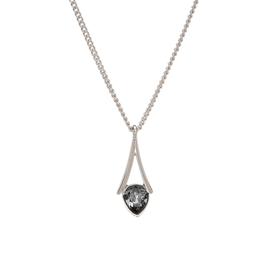 Silver Teardrop-