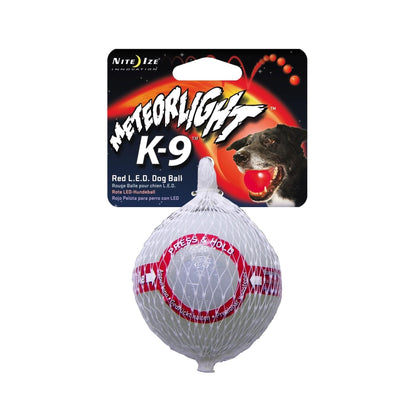 Nite Ize Mtlp-08-10 Meteorlight K-9 Led Dog Ball, Red