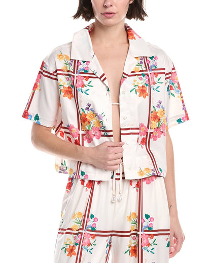 FLORAL SCARF-