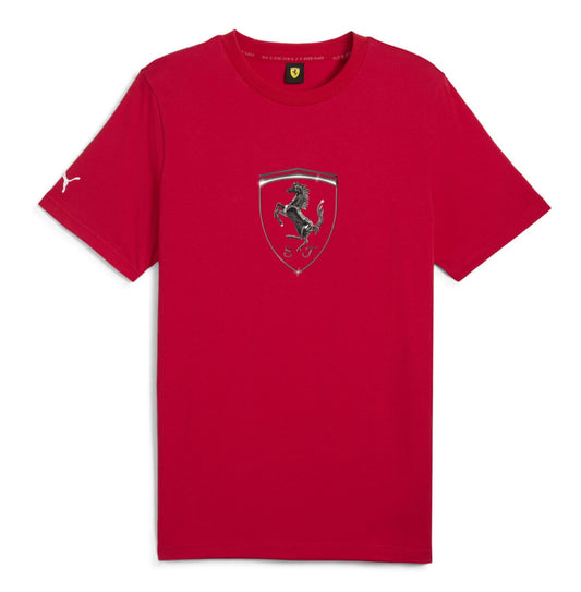 Puma Men's Ferrari Race Tonal Big Shield Tee T-Shirts