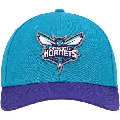 Mitchell & Ness Men's NBA Team 2 Tone 2.0 Stretch Snapback NBA Hornets Snapback Caps