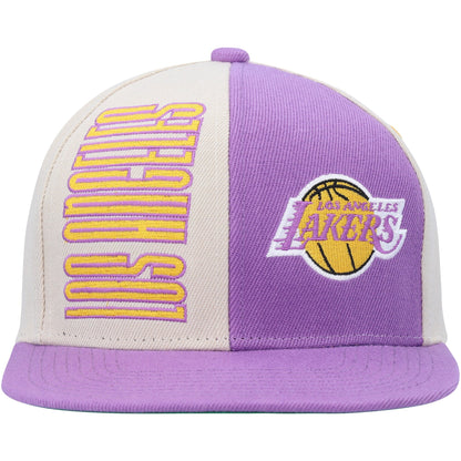 Mitchell & Ness Men's NBA Pop Panel Snapback Hwc Lakers Snapback Caps
