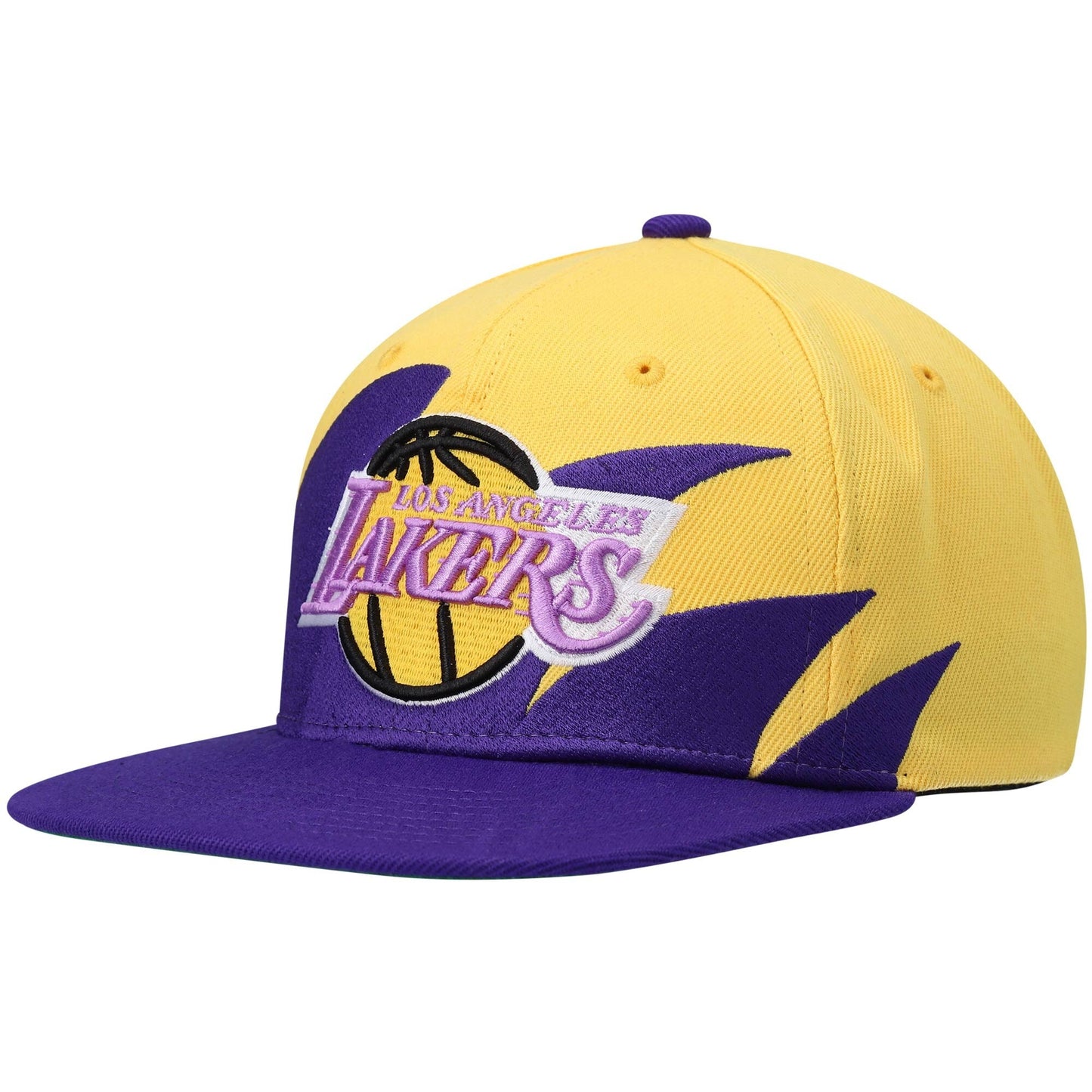 Mitchell & Ness Men's NBA La Lakers Sharktooth Snapback Snapback Caps