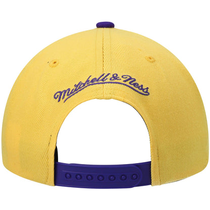 Mitchell & Ness Men's NBA La Lakers Sharktooth Snapback Snapback Caps