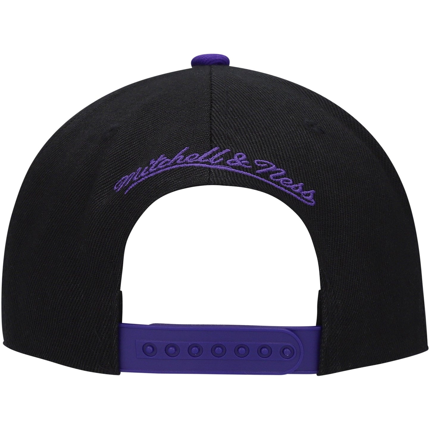 Men's Mitchell & Ness NBA Xl Wordmark Snapback Lakers