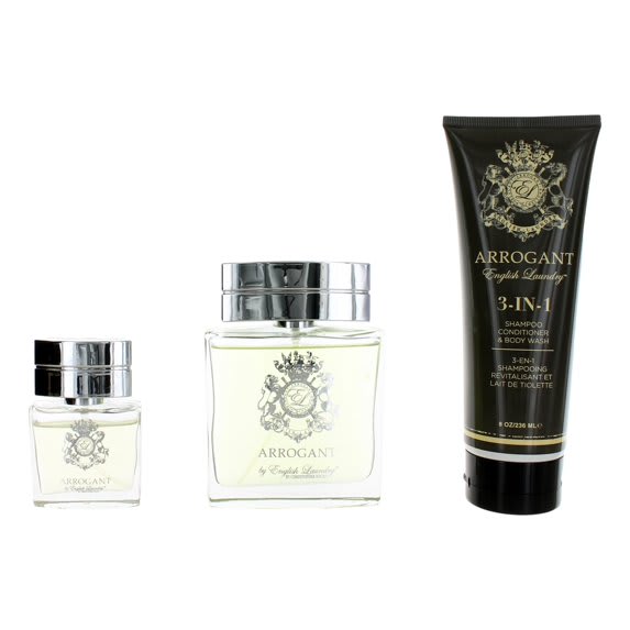 Arrogant by English Laundry, 3 Pc Gift Set for Men.