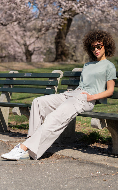 Lightstreme Wide Leg Cargo Pocket Pant
