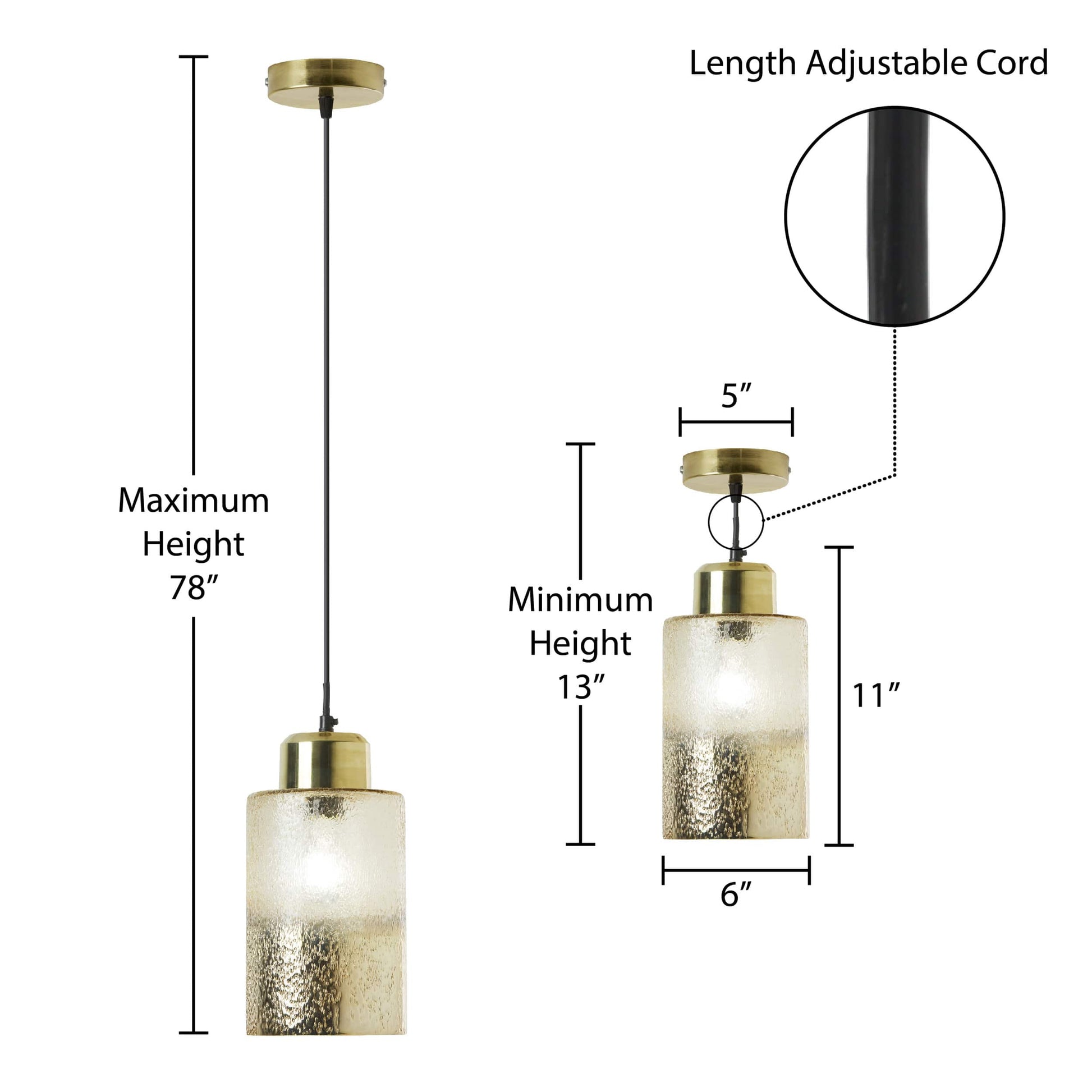 Gold/Clear-