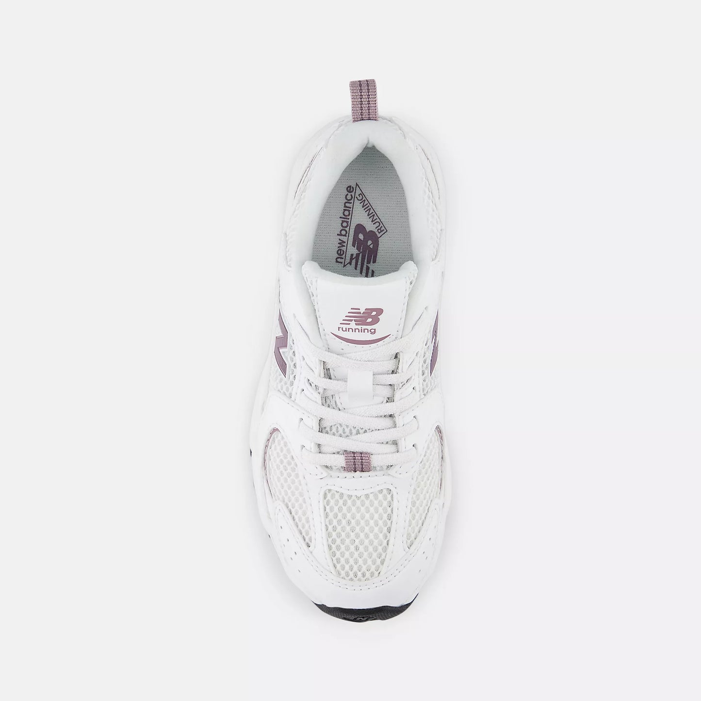 New Balance Preschool 530 'White/Dark Ice Wine' (Ps)