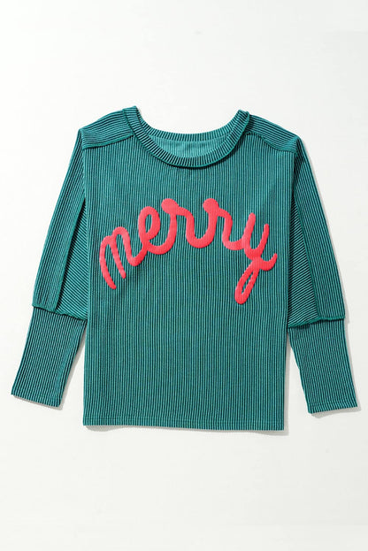Threaded Pear Selah Batwing Sleeve Knit Top