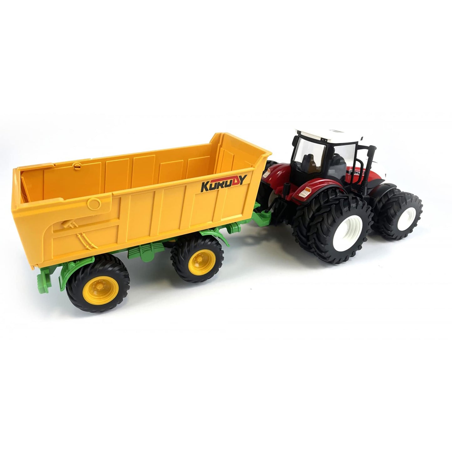 RC Farm Tractor 8 Wheels With Trailer
