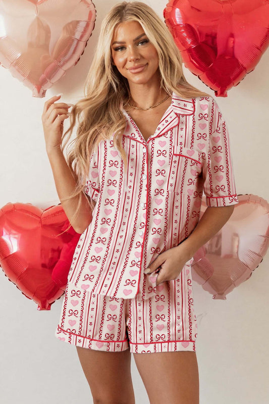 Threaded Pear Sienna Short 2pcs Pajama Set