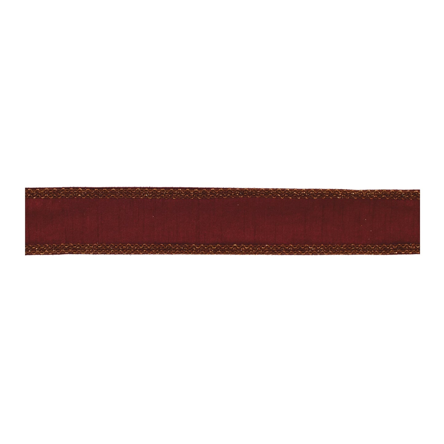 Melrose International Burgandy Holiday Ribbon 2.5" x 5 Yds.