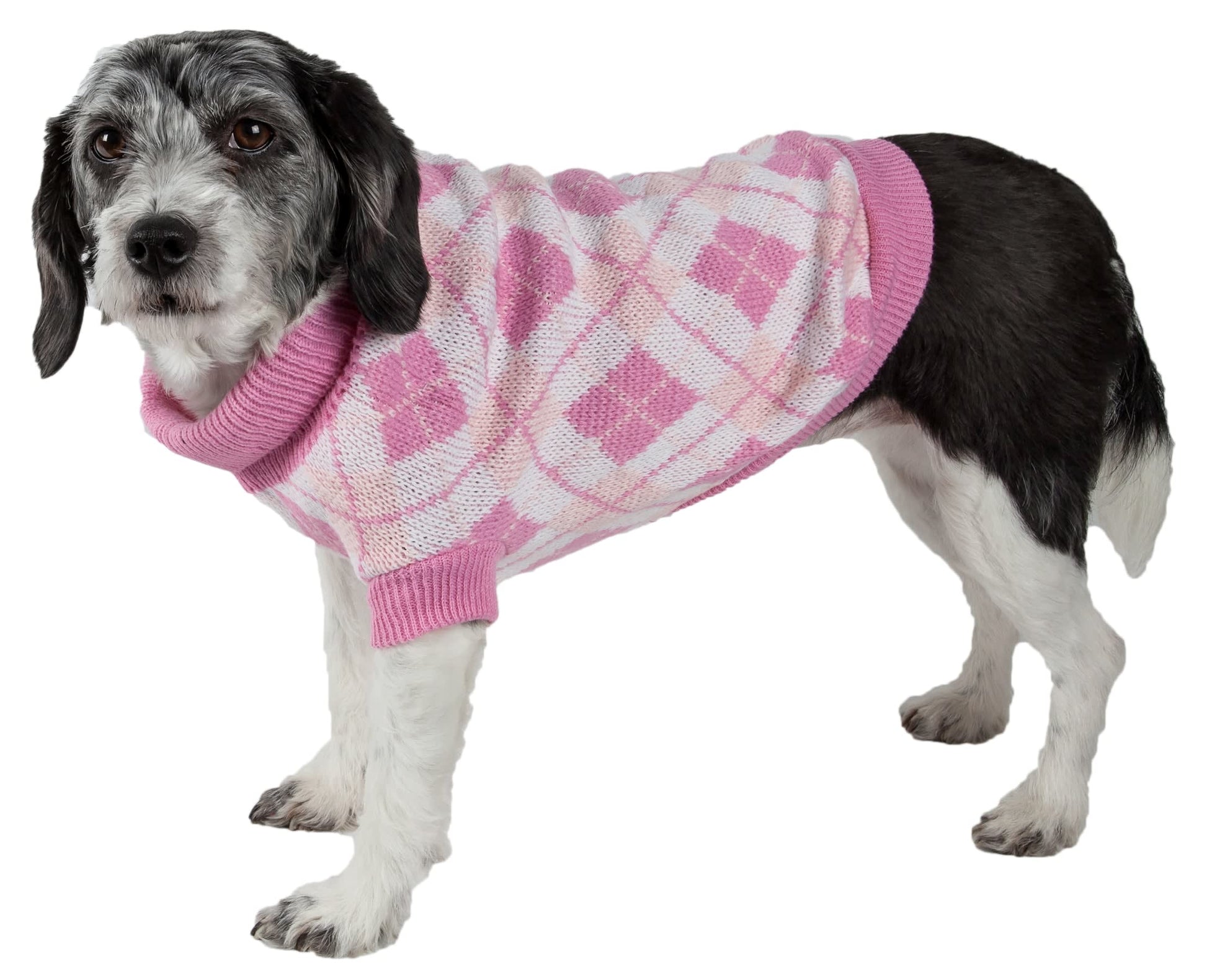 Pink Argyle-
