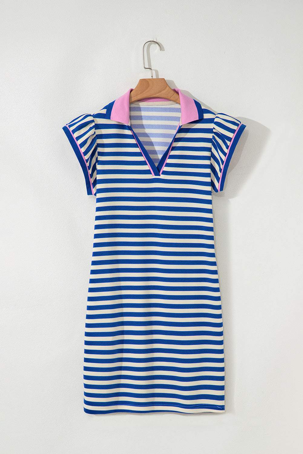Paislee Flutter Sleeve Short Dress