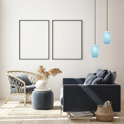 White/Blue/Black-