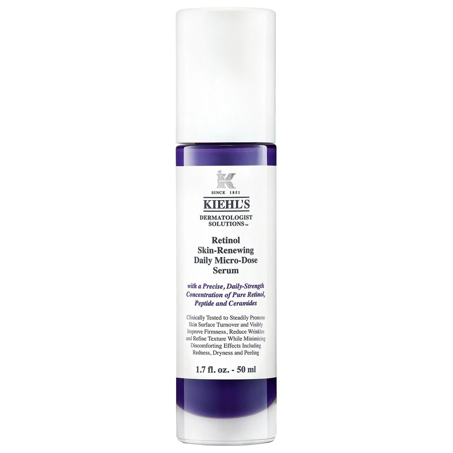 Kiehl's Micro-Dose Retinol Serum: Anti-Aging Powerhouse for Wrinkle Reduction, Firmer Skin & Even Tone - Gentle, Effective Formula