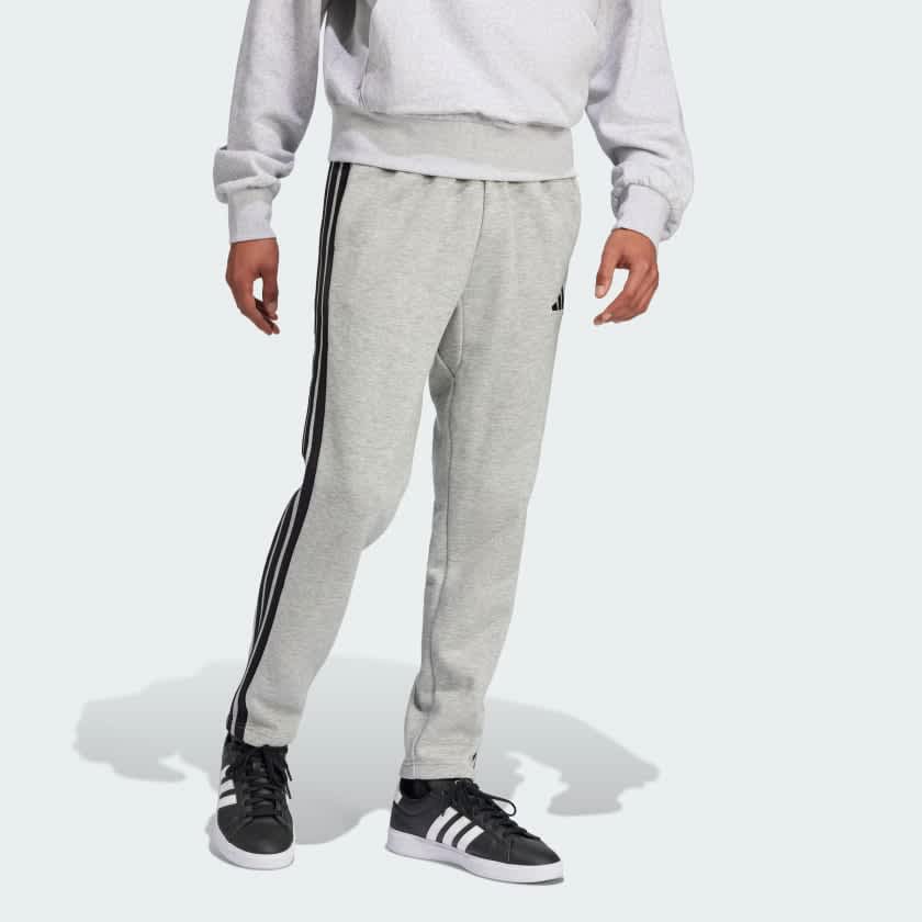 Medium Grey Heather / Black-